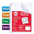 Envelopes Plásticos Grossos 4 Furos c/ 25 unid. 5076-25 -Dac