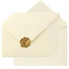 Envelopes Toperd A7, cor creme, 13x18 cm, pacote com 100
