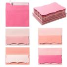 Envelopes Toperd A7, pacote com 100 envelopes, rosa, autoadesivos, 13x18 cm