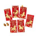 Envelopes Vermelhos 6 Peças Para O Ano Novo Chinês, Bolsas De Dinheiro Da Sorte, Ano Do Cavalo 2026,