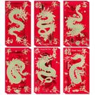 Envelopes vermelhos Hotanry Chinese New Year Dragon 2024 (18 unidades) Envelopes vermelhos Hotanry Chinese New Year Dragon 2024 (18 unidades)