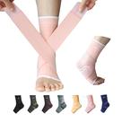 Envoltório de compressão ABIRAM Foot Sleeve com suporte de tornozelo (par)
