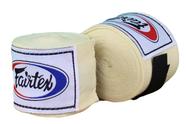 Envoltórios de algodão elástico Fairtex HW2 120 cm e 180 cm brancos Envoltórios de algodão elástico Fairtex HW2 120 cm e 180 cm brancos