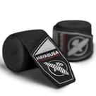 Envoltórios de boxe para mãos Hayabusa Perfect Stretch 4.0 pretos 4,5 m
