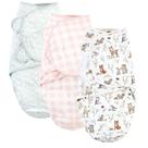 Envuelto para Bebé de Algodón Acolchado para Envolver 3 piezas Hudson Baby 0-3 Meses Envuelto para Bebé de Algodón Acolchado para Envolver 3 piezas Hudson Baby 0-3 Meses