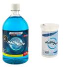 Enxaguante Antisséptico Bucal Refil Hálito Puro 1Litro + Fio
