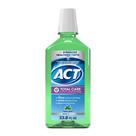 Enxaguante bucal ACT Total Care Zero Alcohol Anticavity 1L de hortelã fresca