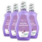 Enxaguante bucal Amazon Basics Anticavity Fluoreto, pacote com 4 litros