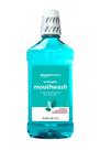 Enxaguante bucal Amazon Basics Antiseptic Blue Mint, pacote com 1 litro