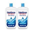 Enxaguante bucal biotène Biotène Oral Rinse para boca seca 1L (pacote com 2)