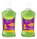 Enxaguante bucal Carmed fini Minhocas Azedinha 250ml kit c/2