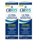 Enxaguante Bucal CloSys Ultra Sensitive - Sem Álcool (2 Frascos de 32 Oz)