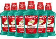 Enxaguante bucal Colgate Total Pro-Shield 500 ml sem álcool (pacote com 6)