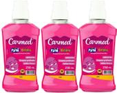 Enxaguante Bucal Com Flúor Beijos Carmed 250ml Kit com 3 Enxaguante Bucal Com Flúor Beijos Carmed 250ml Kit com 3