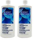 Enxaguante bucal Desert Essence Tea Tree Whitening Mint, pacote com 2 unidades Enxaguante bucal Desert Essence Tea Tree Whitening Mint, pacote com 2 unidades