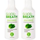 Enxaguante bucal Goodbreath Mint Mouth Rine Halitosis 480 ml (pacote com 2 unidades)