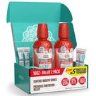 Enxaguante Bucal GuruNanda Anti-Aftas 473 ml Kit com 2 Sabor Winter Mint Enxaguante Bucal GuruNanda Anti-Aftas 473 ml Kit com 2 Sabor Winter Mint