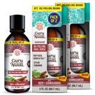 Enxaguante bucal GuruNanda com óleo de canela Pulling Neem Ashwagandha 2x90ml