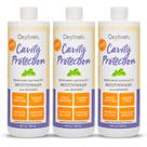 Enxaguante bucal Oxyfresh Cavity Protection Fluoreto 480mL, pacote com 3