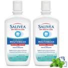 Enxaguante bucal Salivea Dry Mouth Soothing Mint 473 ml (pacote com 2)
