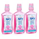 Enxaguante bucal Spry Natural Xilitol Sem Fluoreto de Esmalte Suporta 480 mL