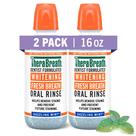 Enxaguante Bucal TheraBreath Whitening Dazzling Mint - 480ml (2 Unidades)