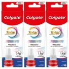 Enxaguatório Spray Bucal Colgate Total Extra Mint 60ml Kit 3 Enxaguatório Spray Bucal Colgate Total Extra Mint 60ml Kit 3