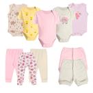 Enxoval Verão 10 Pçs Body Regata Mijão Short Roupa De Bebê