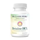 Enzimas digestivas Dr. Clark Betaine HCL Acid Reflux 100 cápsulas