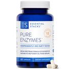 Enzimas digestivas Essential Stacks Pure 18 Enzymes 60 cápsulas