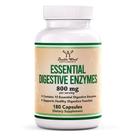 Enzimas Digestivas VitaZyme Double Wood - 800mg (180 Cápsulas)