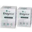 Enzyleve 30 Sachês 3g Mix de enzimas Digestiva Enzy bromelina, alfa amilase, lactase, lipase, protease e papaína