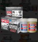 Epóxi uno alumínio 100g