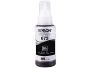 Epson T673 Tinta Preta 70 ml Original Alta Durabilidade