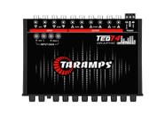 Equalizador de áudio para carro Taramp's TEQ 7.4 Pro, 7 bandas, LED azul