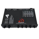 Equalizador de carro Massive Audio EQ4, gráfico de 4 bandas com AUX 8V