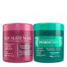 Equalize Mask + Proboo Fiber 500g Cronograma Capilar Equalize Mask + Proboo Fiber 500g Cronograma Capilar