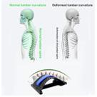 Equipamento de alongamento de ginástica- Apoio lombar companheiro de relaxamento para alívio da dor na coluna Quiroprático- Massageador