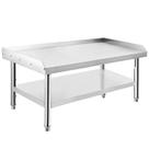 Equipamento: Mesa de suporte para churrasco GarveeTech em aço inoxidável