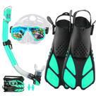 Equipo de Snorkel DiVLMT para Adultos con Aletas y Máscara de Buceo