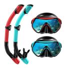 Equipo de Snorkel Qheng con Tubo Seco y Máscara para Buceo para Adultos Equipo de Snorkel Qheng con Tubo Seco y Máscara para Buceo para Adultos
