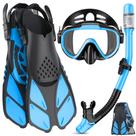 Equipo de Snorkel Ubekezele 4 en 1 para Adultos con Bolsa de Viaje Equipo de Snorkel Ubekezele 4 en 1 para Adultos con Bolsa de Viaje