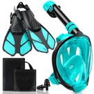 Equipo de Snorkel Viginsul con Máscara y Aletas para Adultos