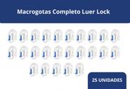 Equipo Macrogotas Completo Luer Lock Kit com 25 unidades - DESCARPACK Equipo Macrogotas Completo Luer Lock Kit com 25 unidades - DESCARPACK