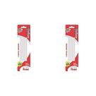 Eraser de recarga Pentel Clic Eraser ZERBP4-K6 4 unidades Pacote de 2