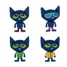 Eraser GEDDES Raymond Geddes Pete The Cat 3D (pacote com 24)
