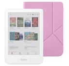 eReader Kobo Clara Colour 6" à prova d'água com capa rosa