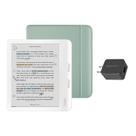 eReader Kobo Libra, cor branca, com estojo, 32 GB de armazenamento