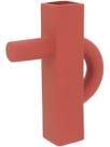 ERICK VASO 24x19x5cm CERÂMICA CORAL