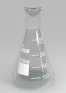 Erlenmeyer boca estreita Vidro Boro 3.3 Graduado cap. 5000ML